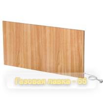 Настенные панельные ИК обогреватели odo500 wood - 1200x590x20