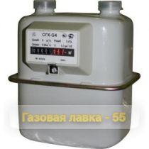 Счетчик газа СГБ G-4 "Сигнал-04"(Смарт-62) М33*1,5 (верхний подвод.лев)