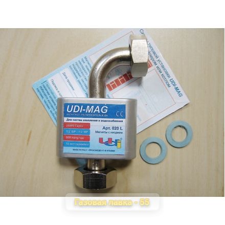 Магнитный преобразователь воды UDI-MAG проточного типа, арт. 020L (Италия)